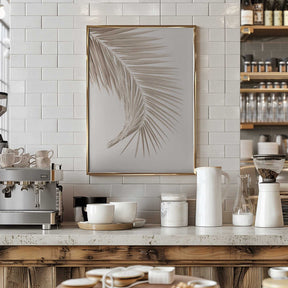 Tan Leaf Poster