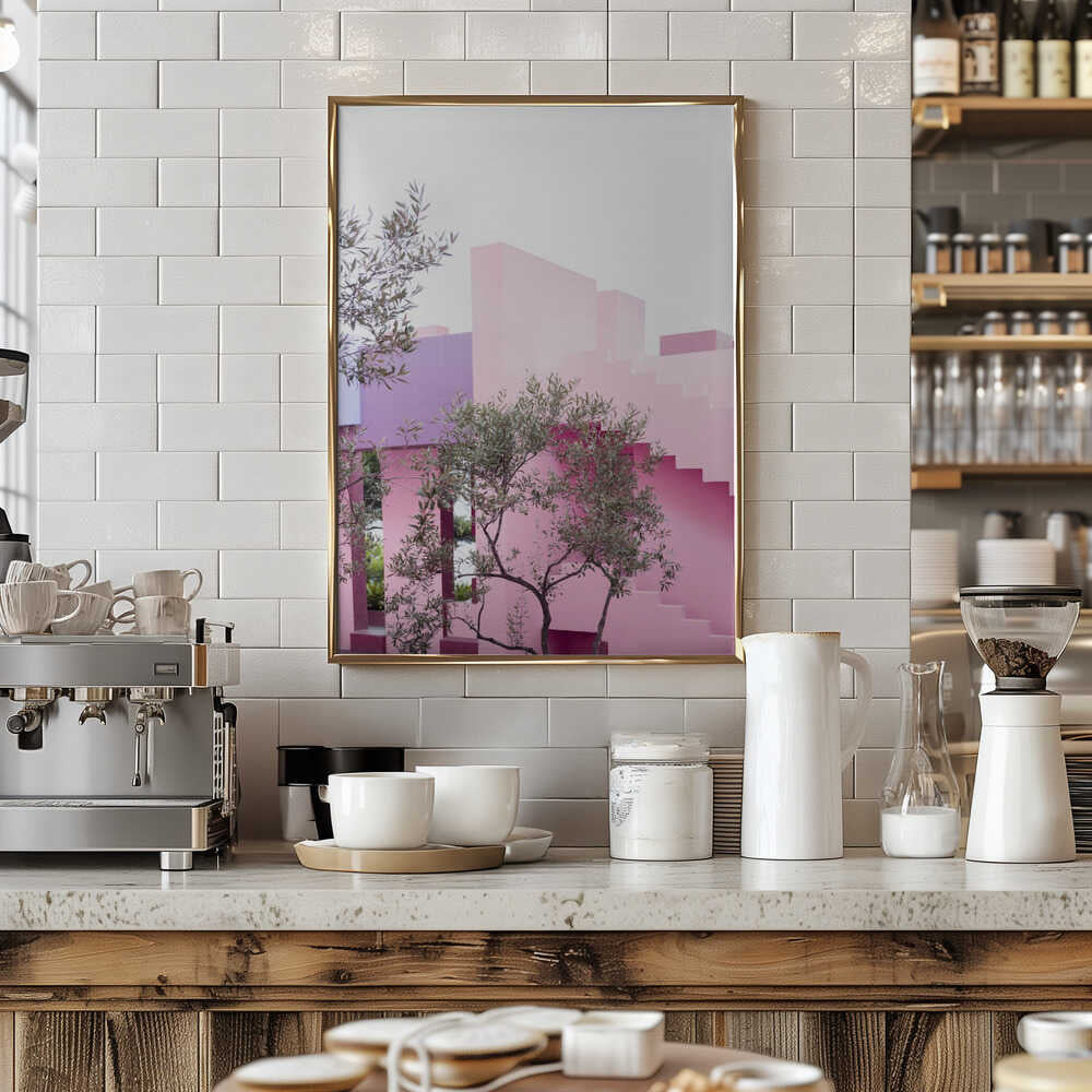 La Muralla Garden Poster