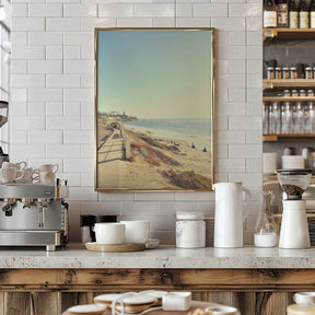 California Beachside Poster