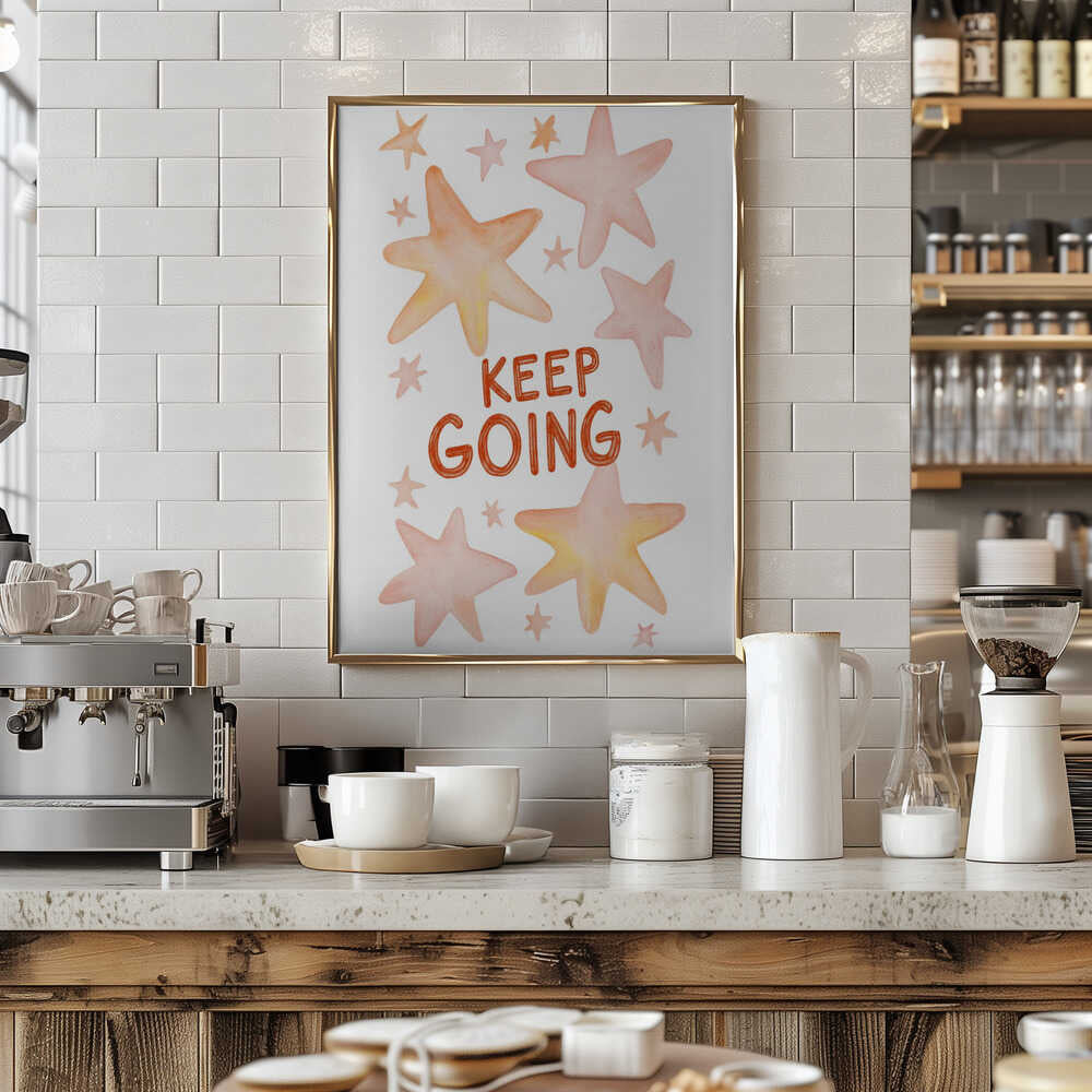 Starry Encouragement Poster