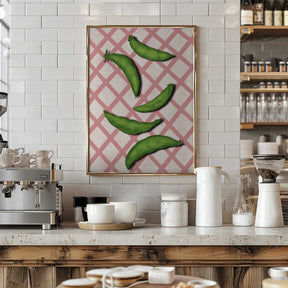 Sugar snap peas Poster