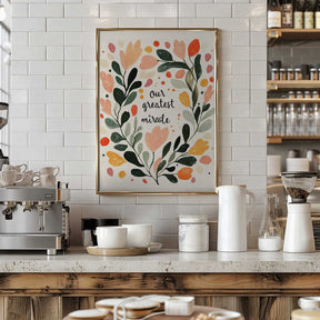 Floral Embrace Poster