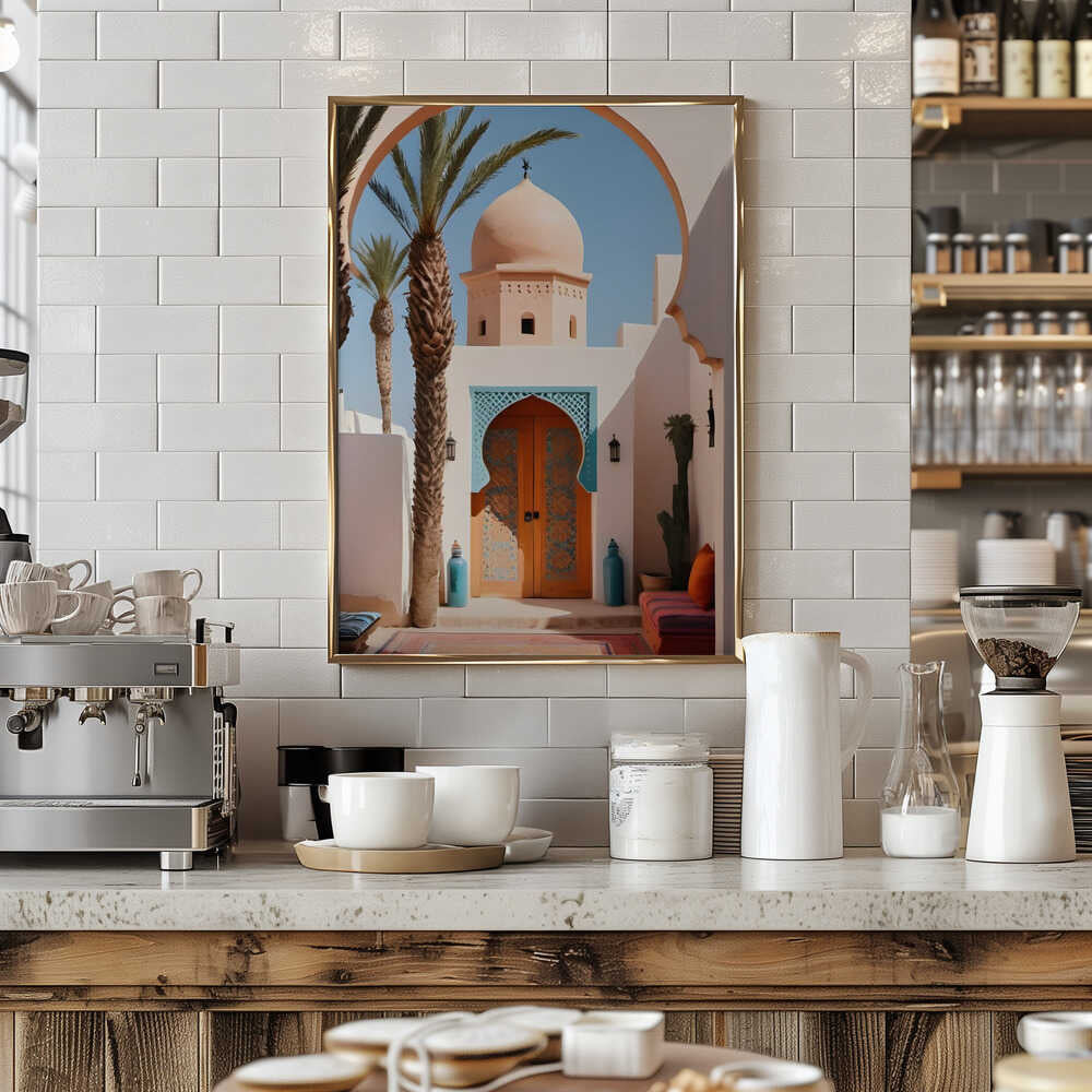 Bohemian Arches Poster