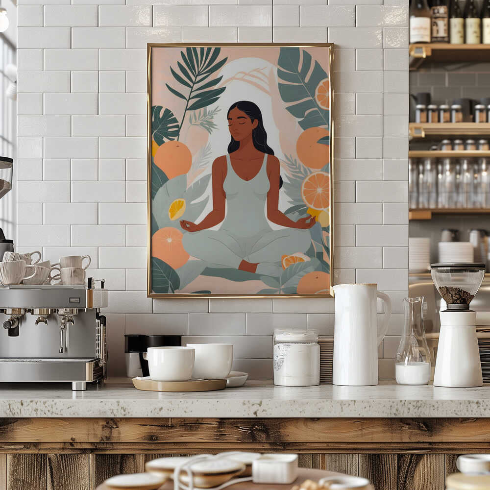 Citrus Meditation Poster