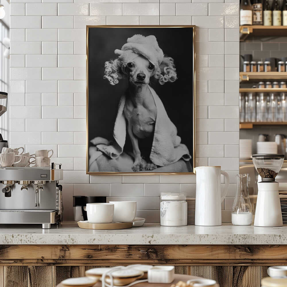Spa Day Pooch Poster