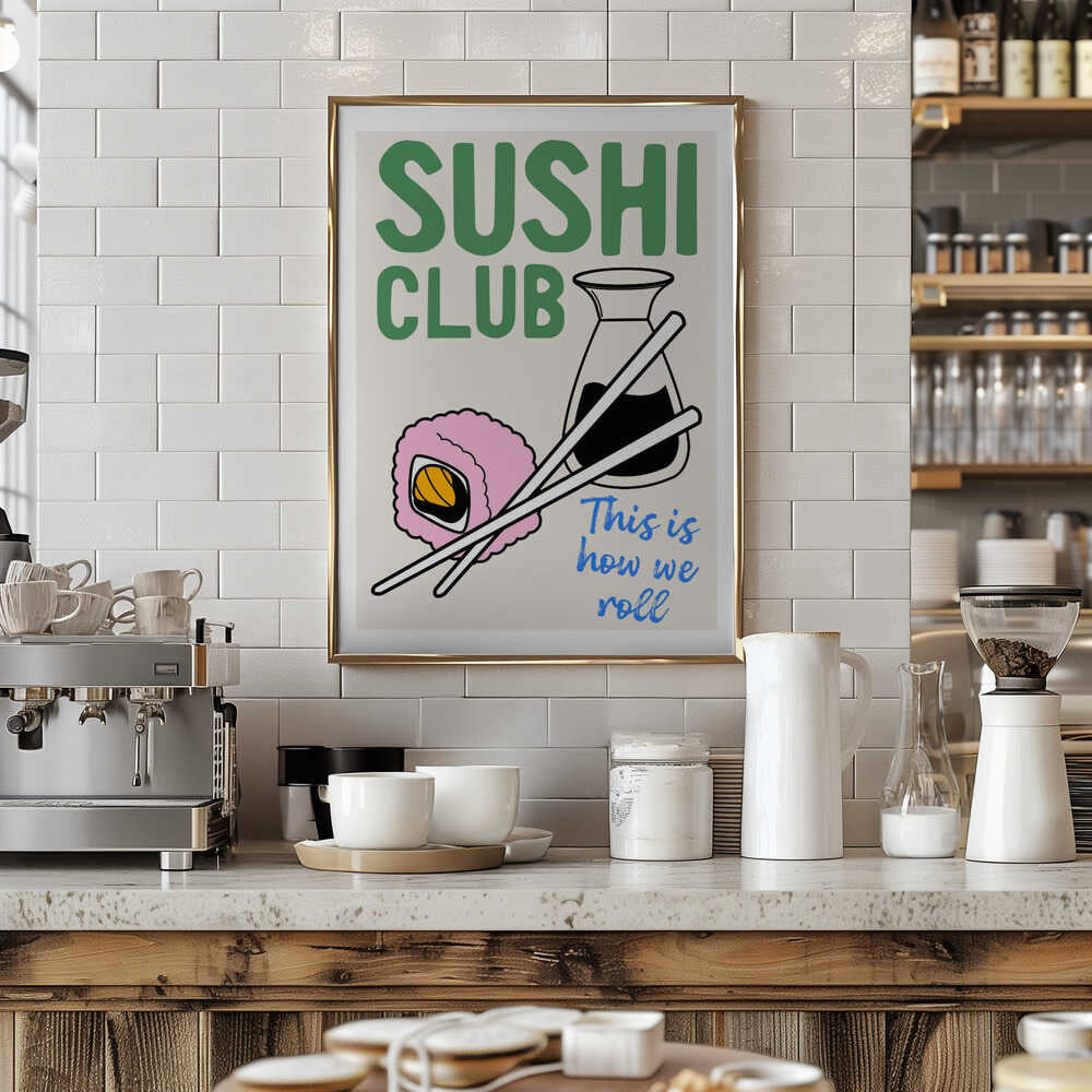 A3 Sushi Club 01.png Poster
