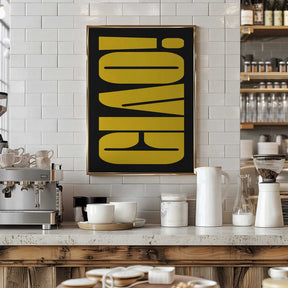 Abstract Typography Artwork Poster