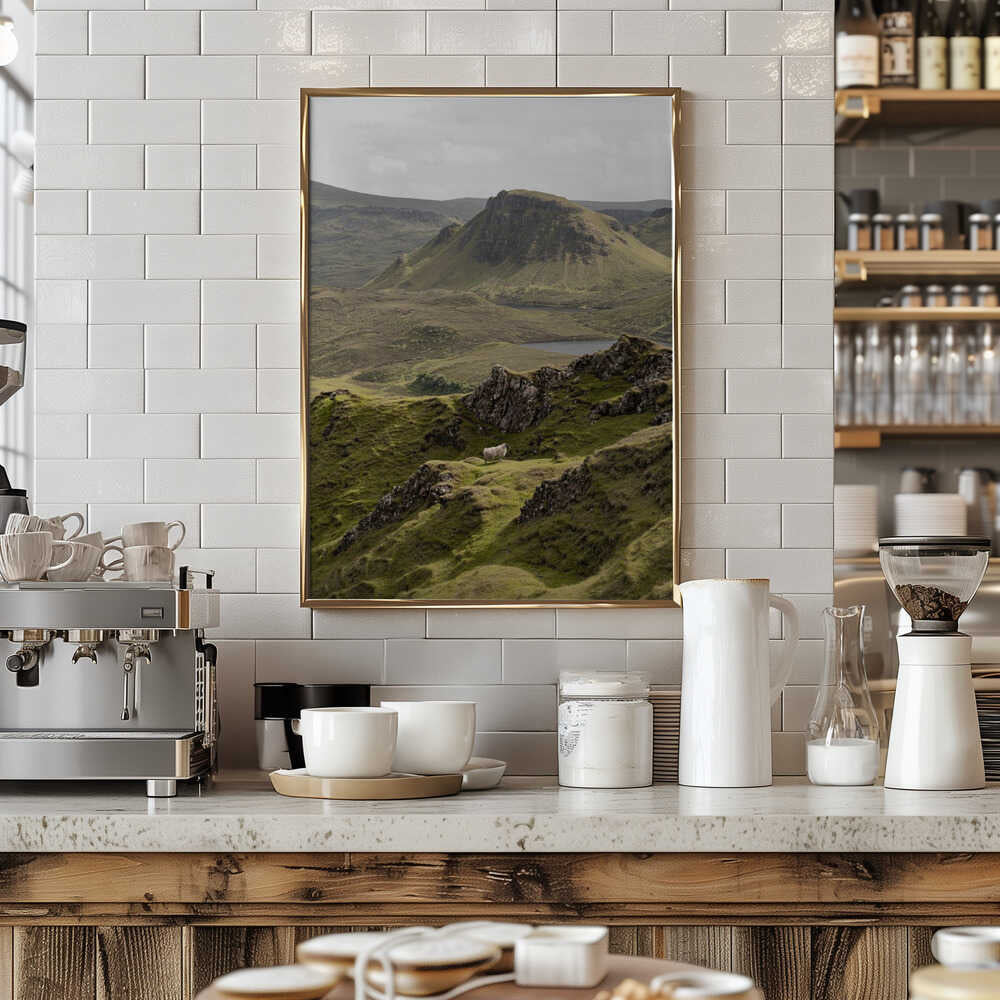 Quiraing Landscape on Scotland's Isle of Skye Poster