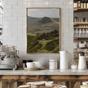 Quiraing Landscape on Scotland's Isle of Skye Poster