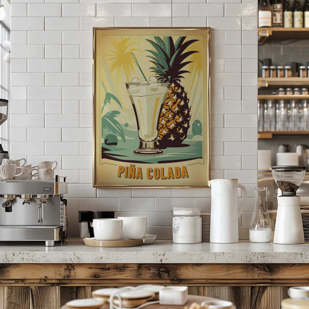 Tropical Refreshment Poster