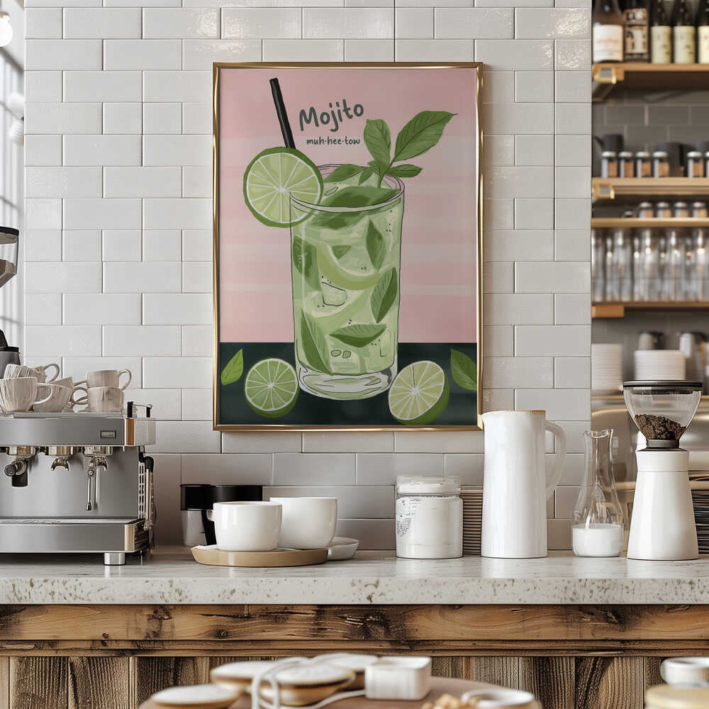 Lime Mint Refresh Poster