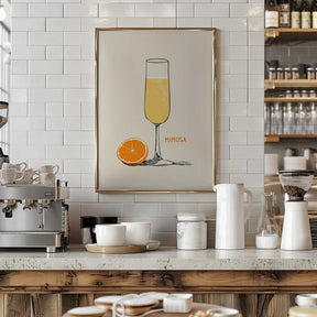 Bubbly Brunch Vibe Poster