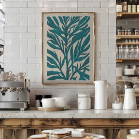 The Tree Branch with Leaves Poster