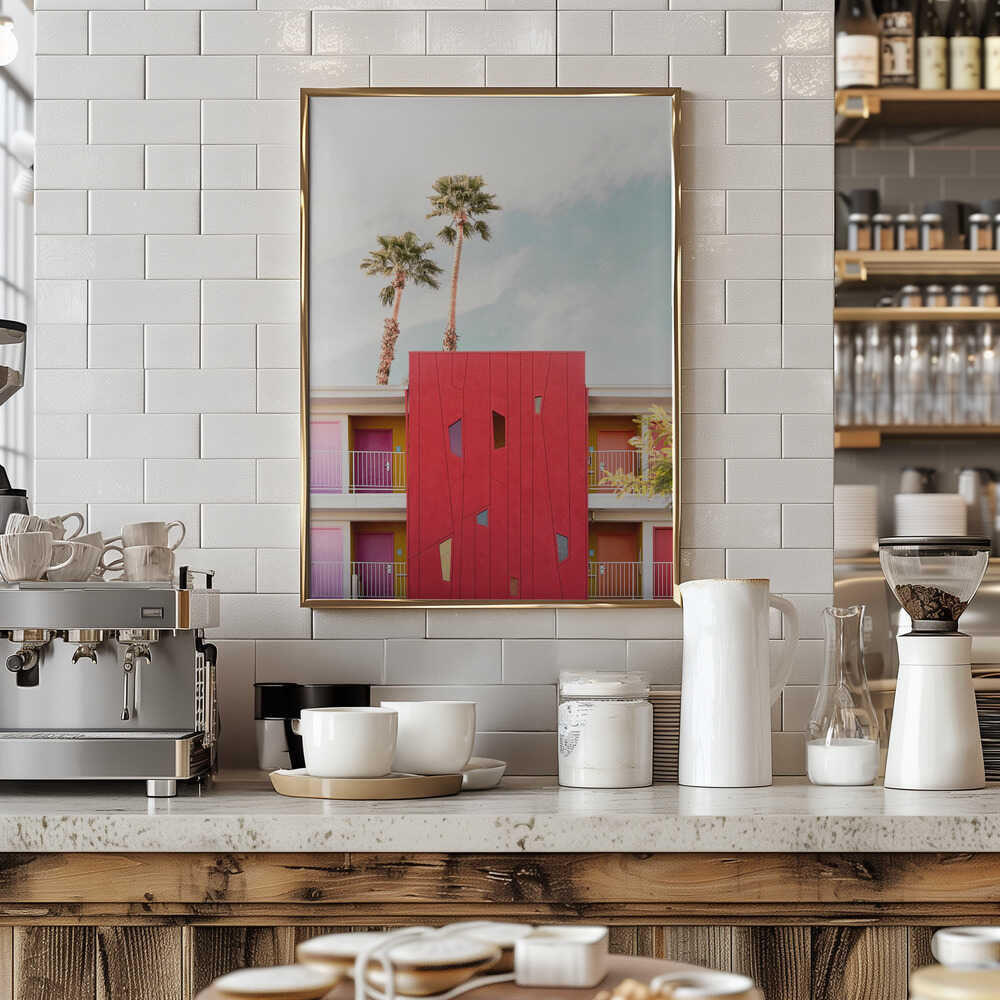 Palm Springs Colors Poster