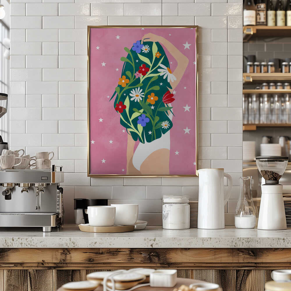 Floral Daydreams Poster