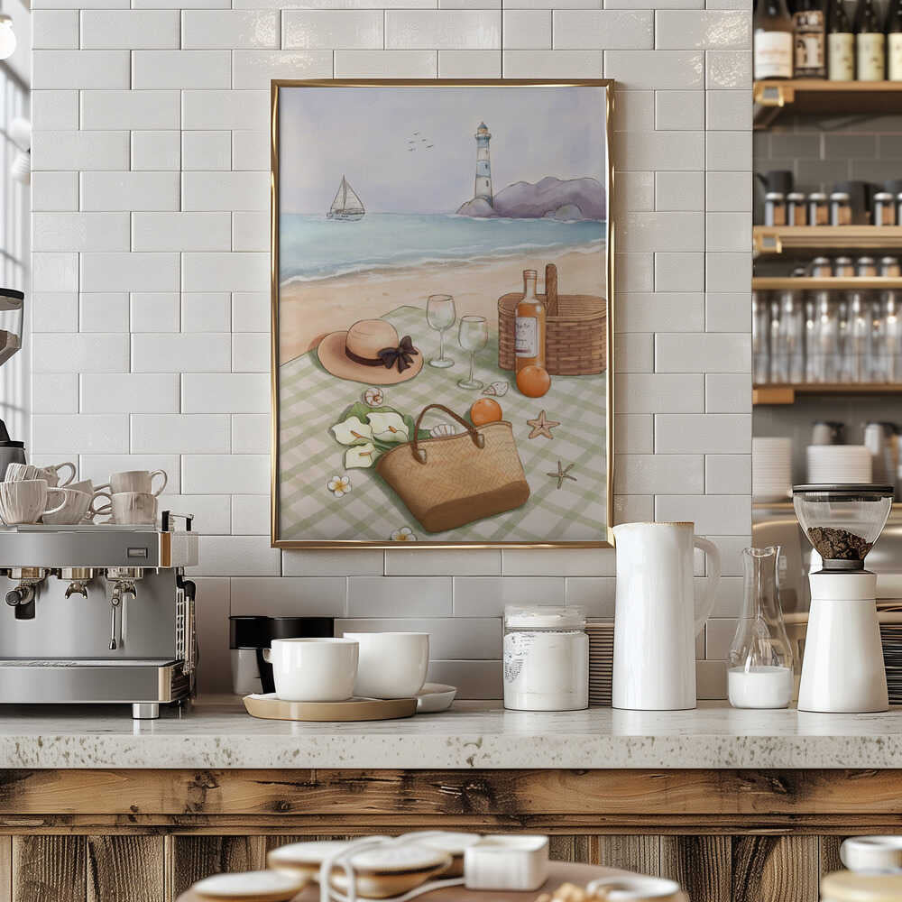 Holiday Beach Vibe Poster