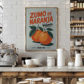 Valencia Oranges Poster