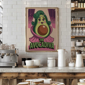 Glamorous Avocado Poster