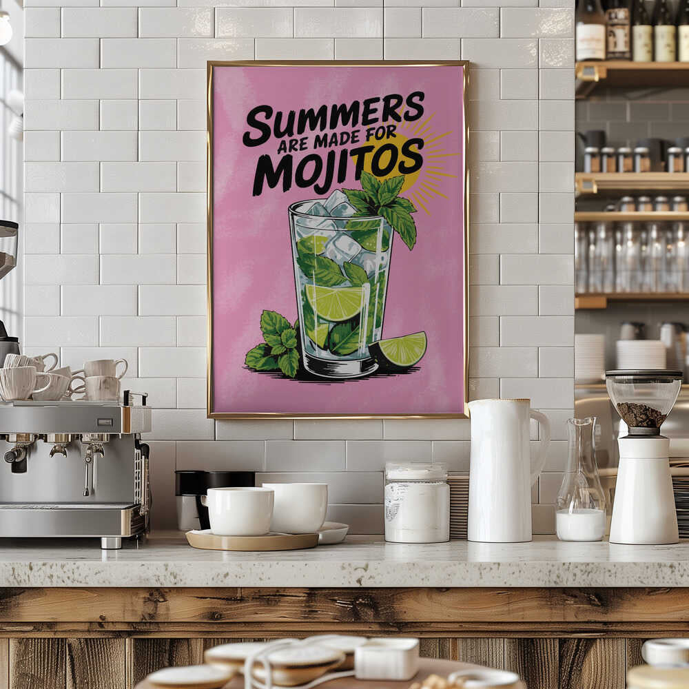 Summer Mojito Poster