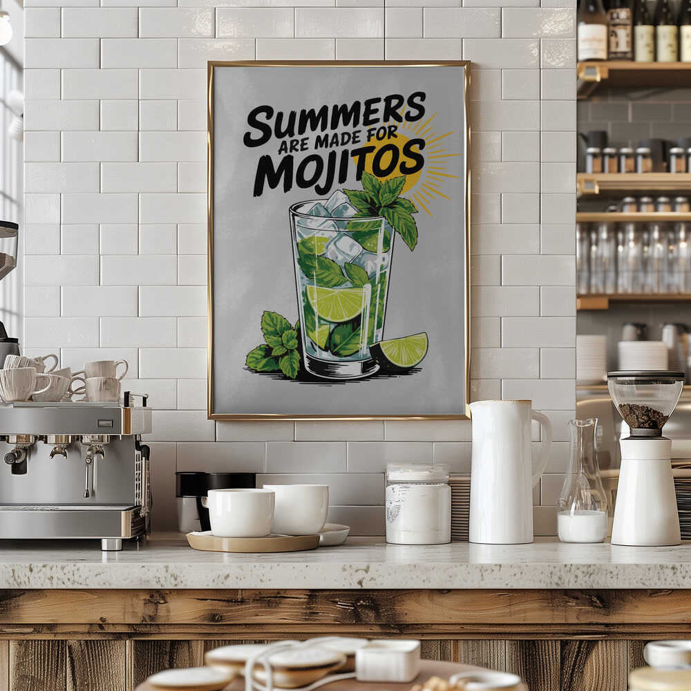 Summer Mojito Poster