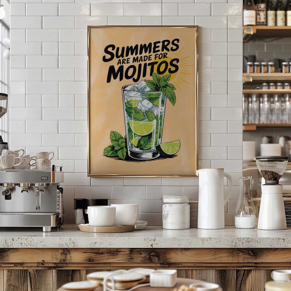 Summer Mojito Poster