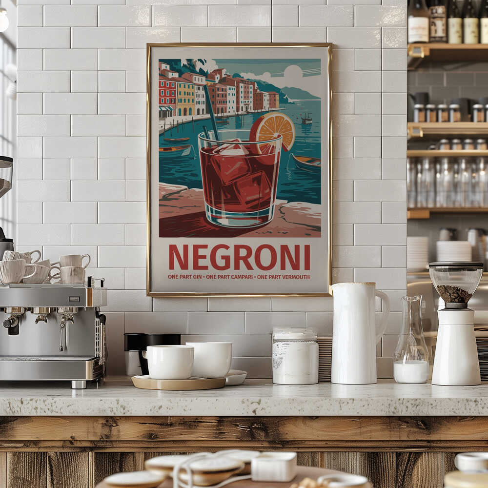 Negroni Vintage Poster