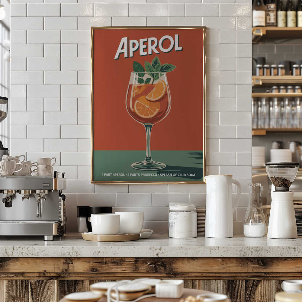 Aperol Vintage No 2 Poster