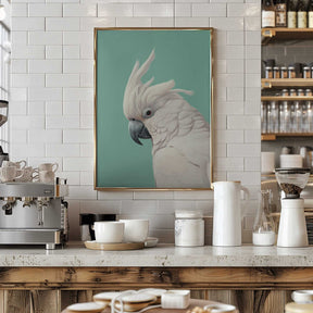 White Cockatoo Poster