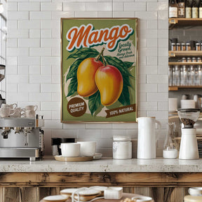 Mango Vintage Poster