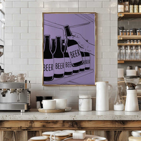 Beer Shelf Poster