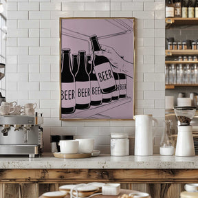 Beer Shelf Poster