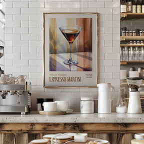 Classic Cocktails - Espresso Martini Poster