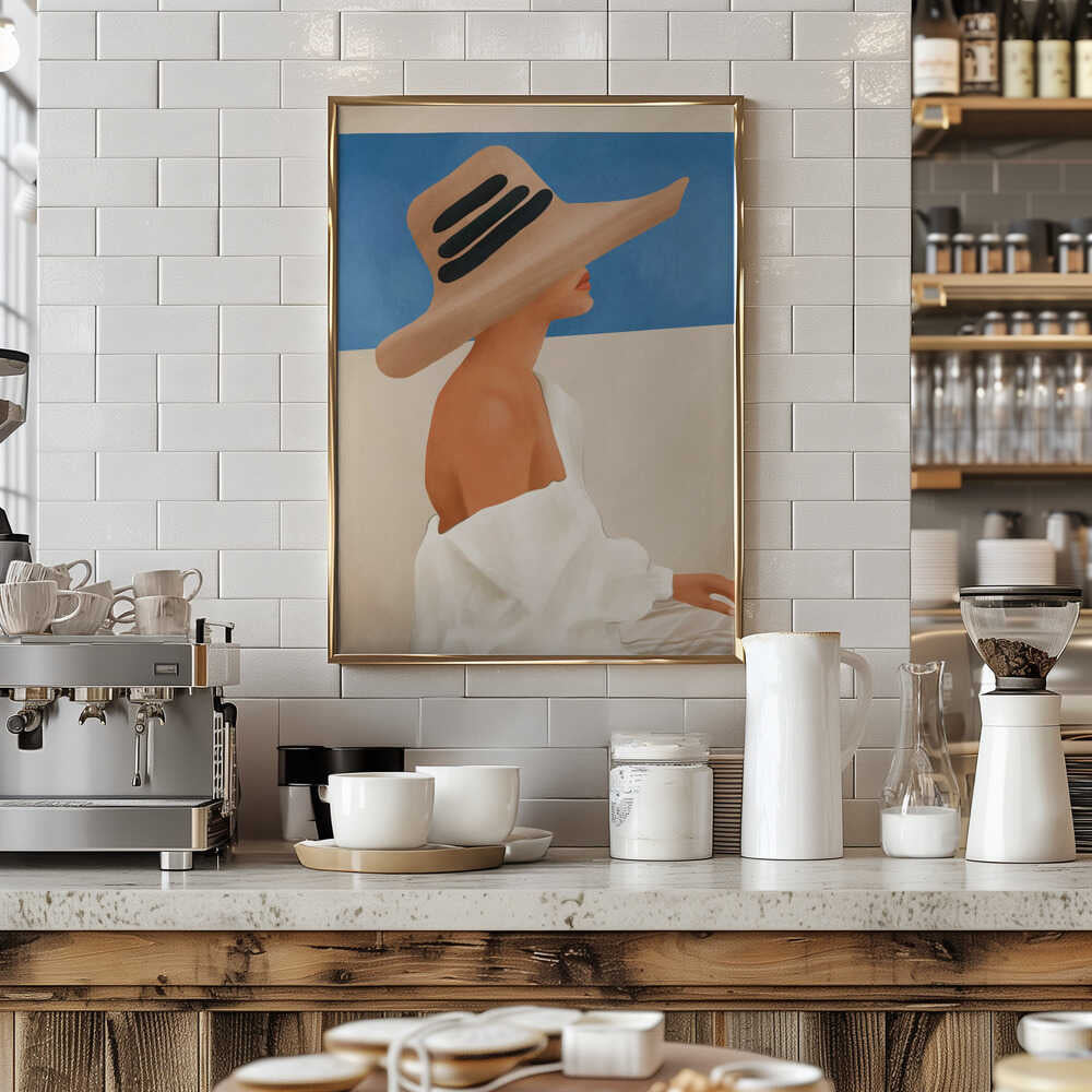 Serene Sunshade Poster