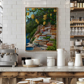 Lemon Coast Vistas Poster