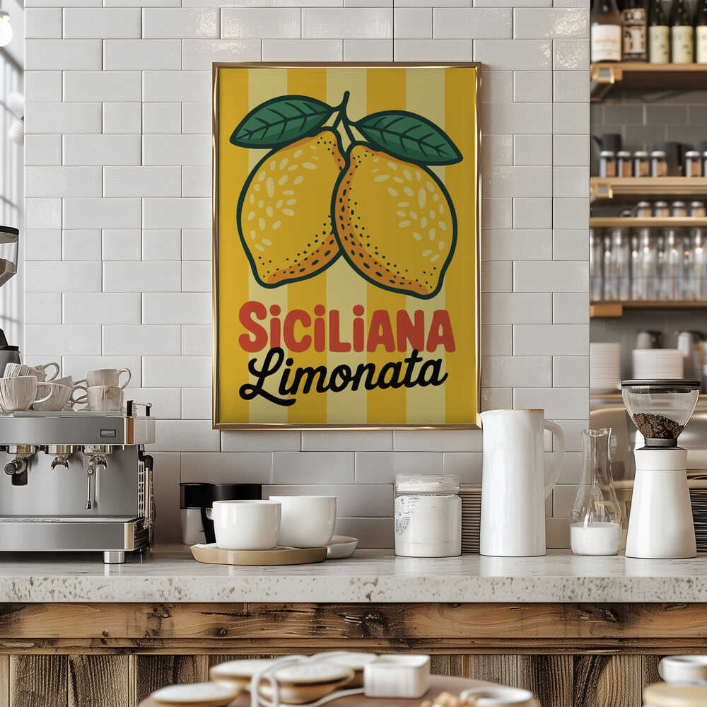Siciliana Limonata Poster