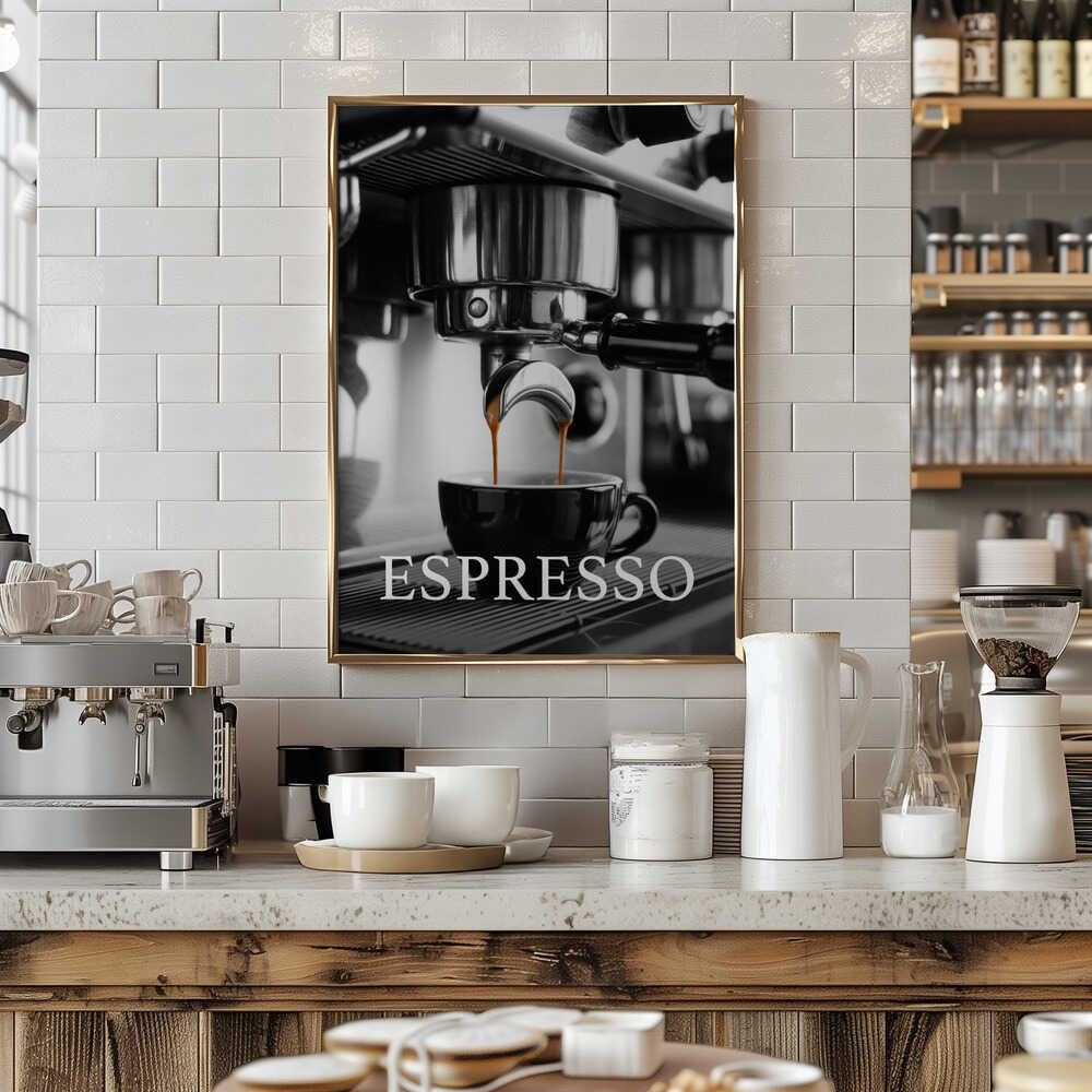 Espresso Machine Poster