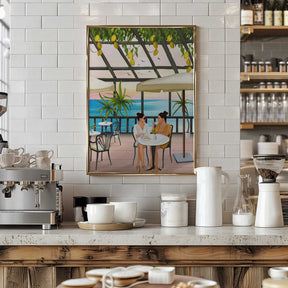 Beneath the Lemon Canopy Poster