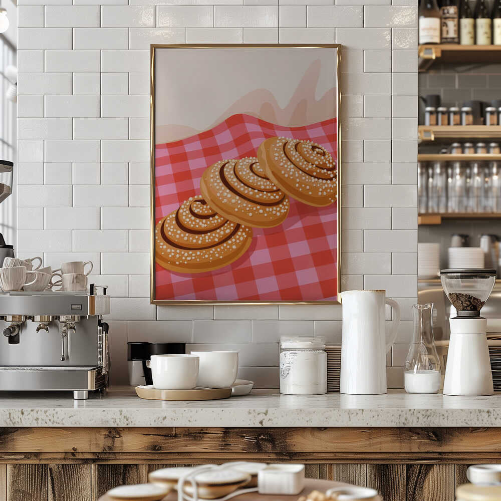 Swedish Cinnamon Buns Poster