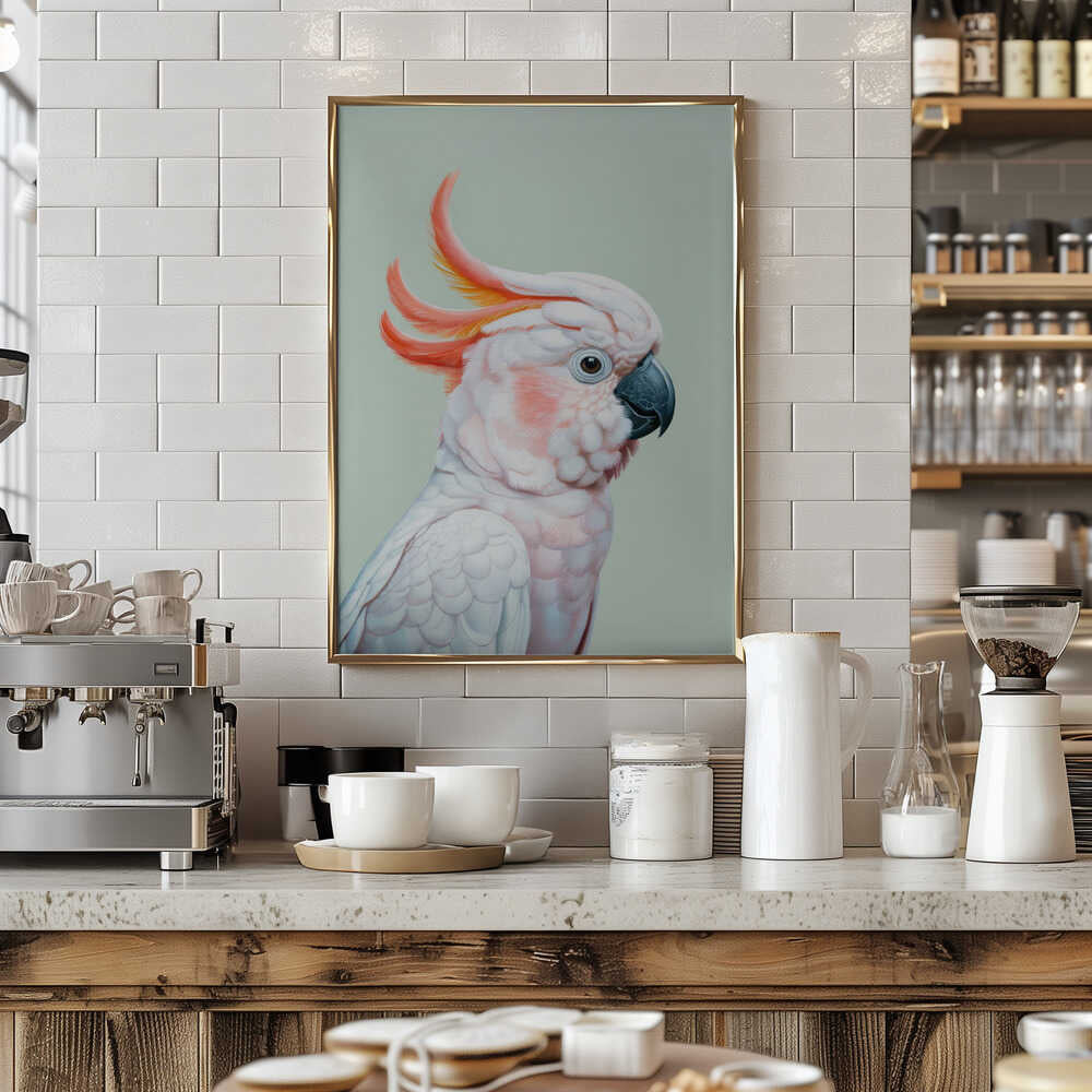 White Cockatoo No 1 Poster