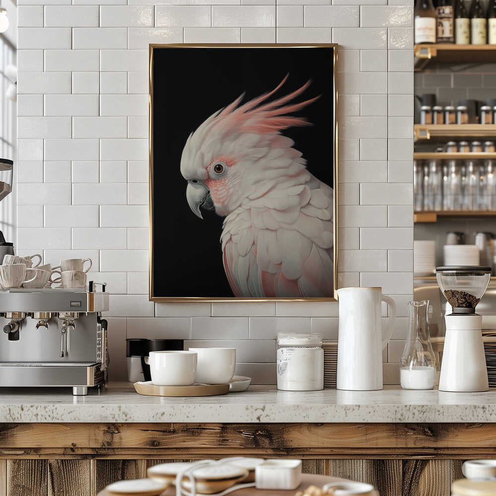 White Cockatoo No 2 Poster