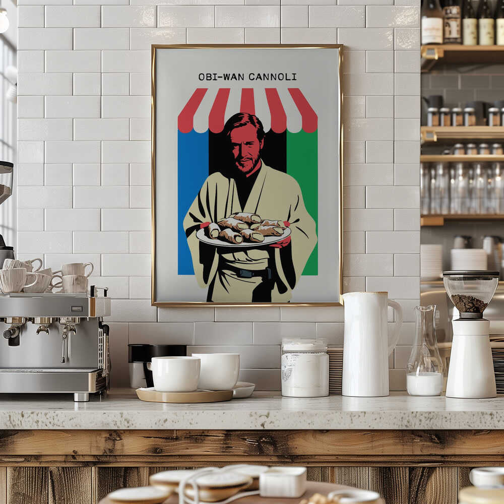 Obi Wan Cannoli Poster