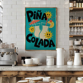 Sunny Pina Colada Poster