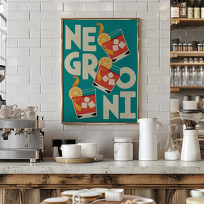 Negroni Times Three Poster