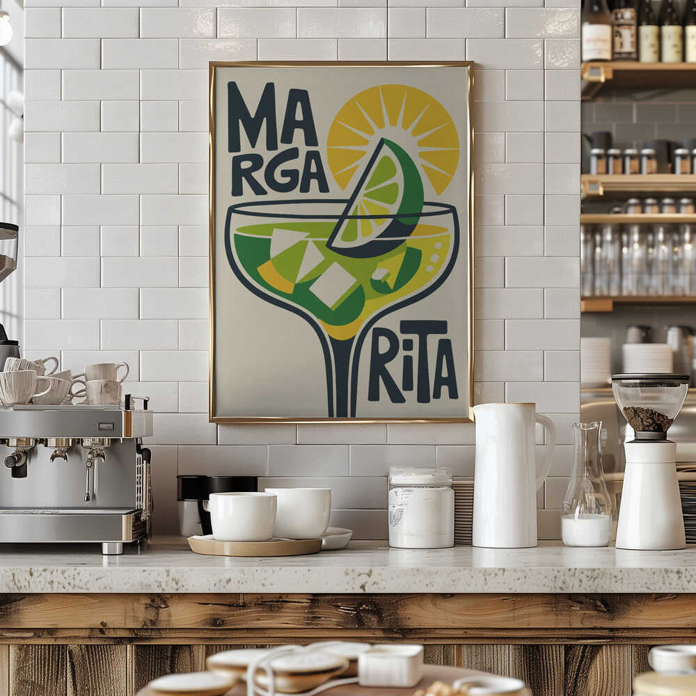 Sunny Margarita Poster