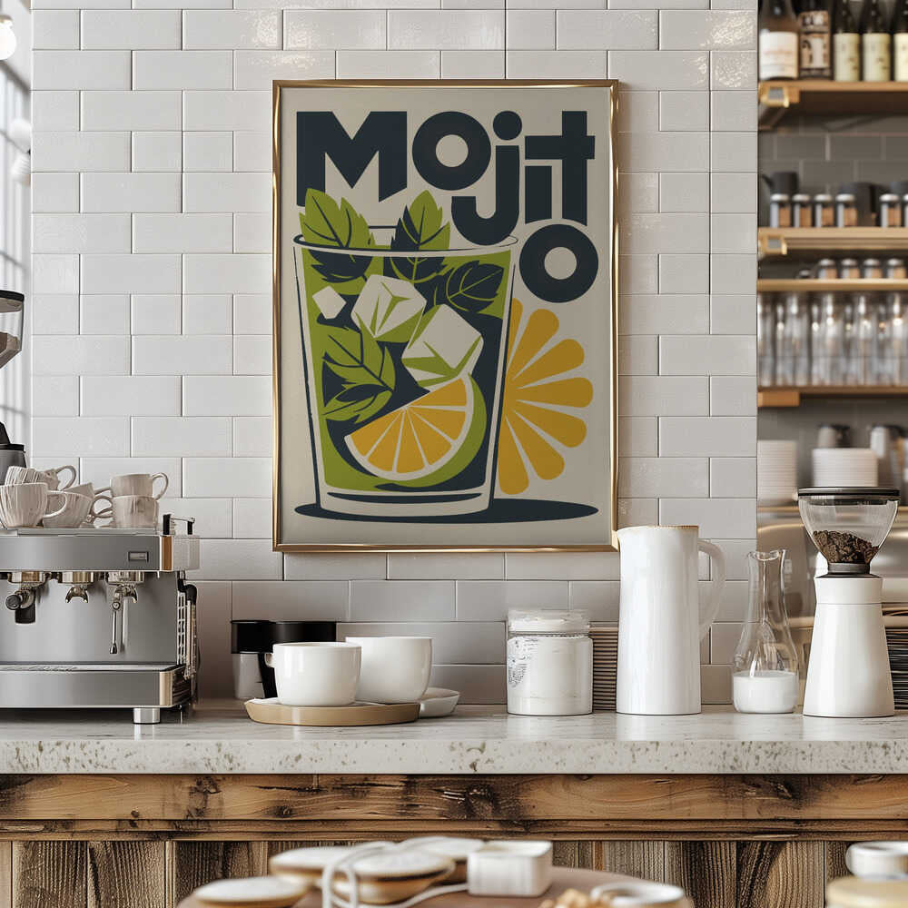 Sunny Mojito Poster