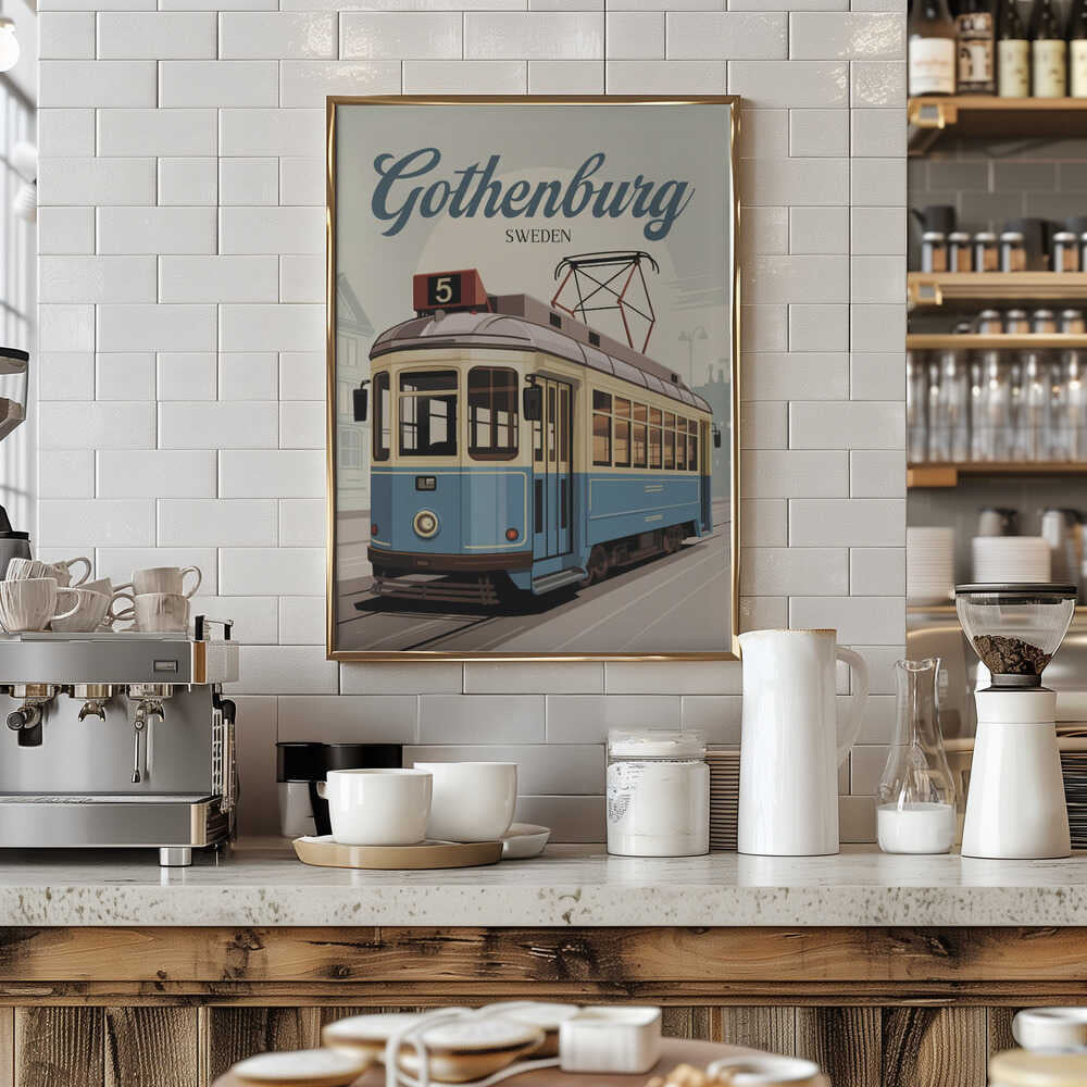 Gothenburg Travel Poster Poster
