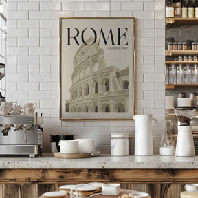 Rome Travel Poster Poster