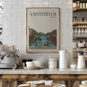 Amsterdam Travel Poster Poster