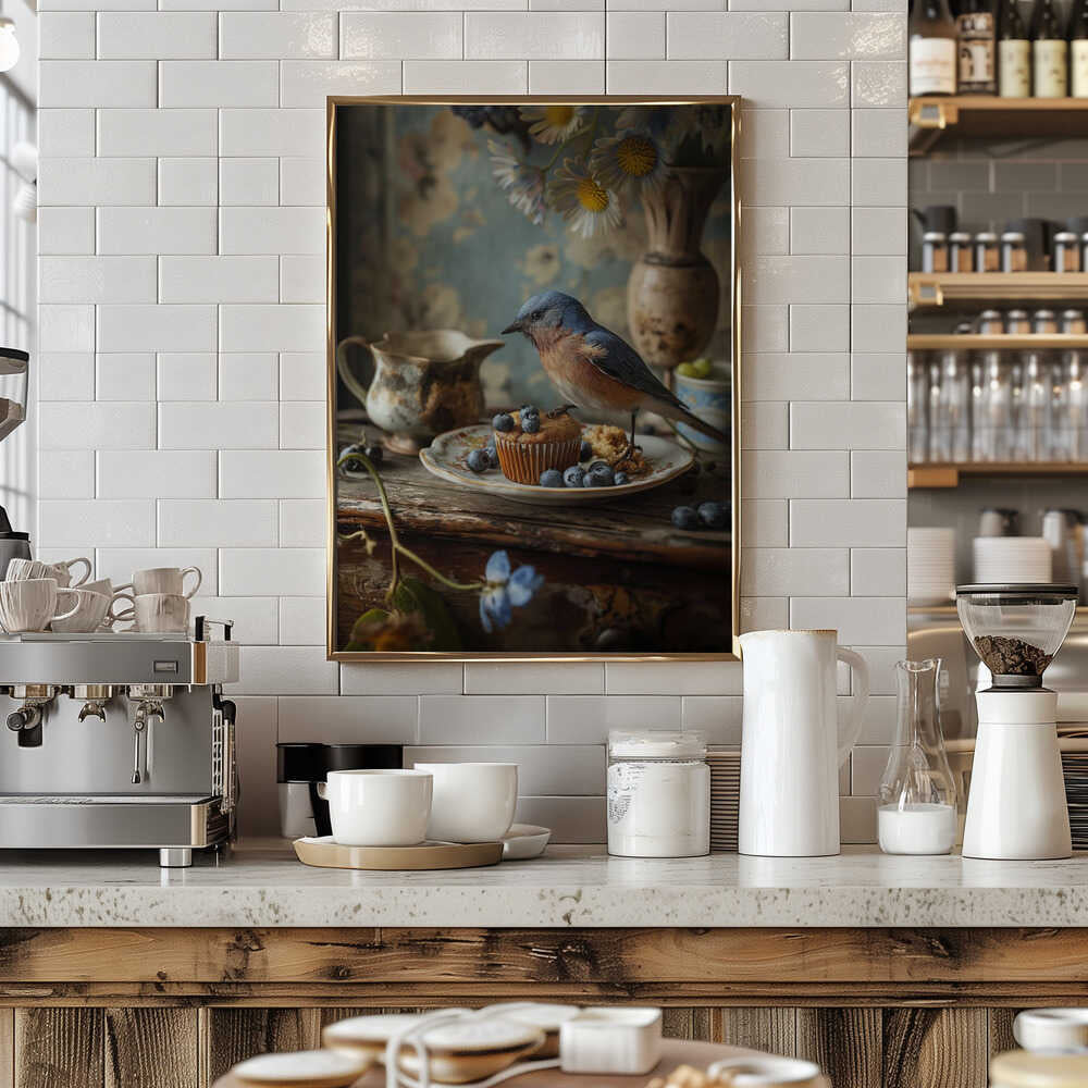 Blueberry Bliss Poster