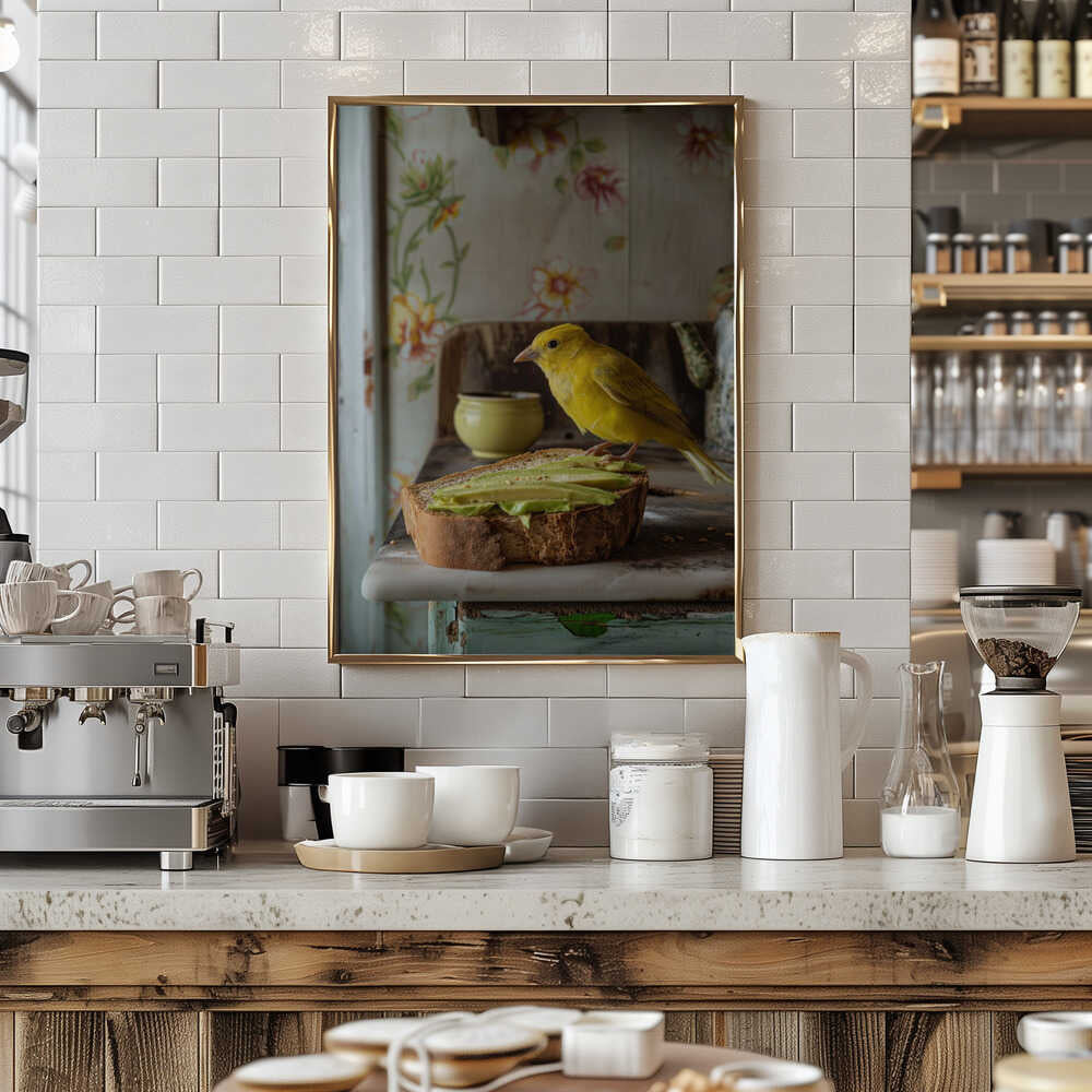 Avocado Breakfast Poster